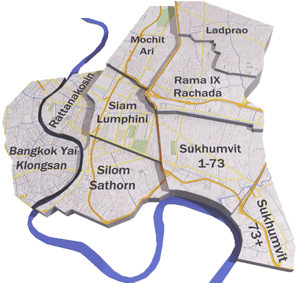 quartiers de bangkok